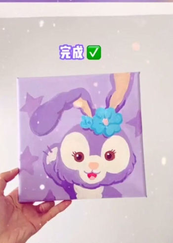 宇宙第1甜星黛露一只满足我对紫色所有期待的兔子星黛露经纪人小微