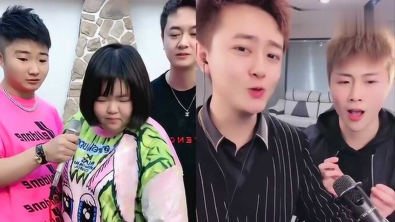 高火火大萌白小白合唱今夜星光闪闪改编版大萌怒了直呼我处理点事