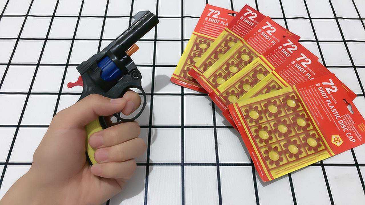 不用上膛直接能八连发的童年玩具砸炮枪你玩过吗