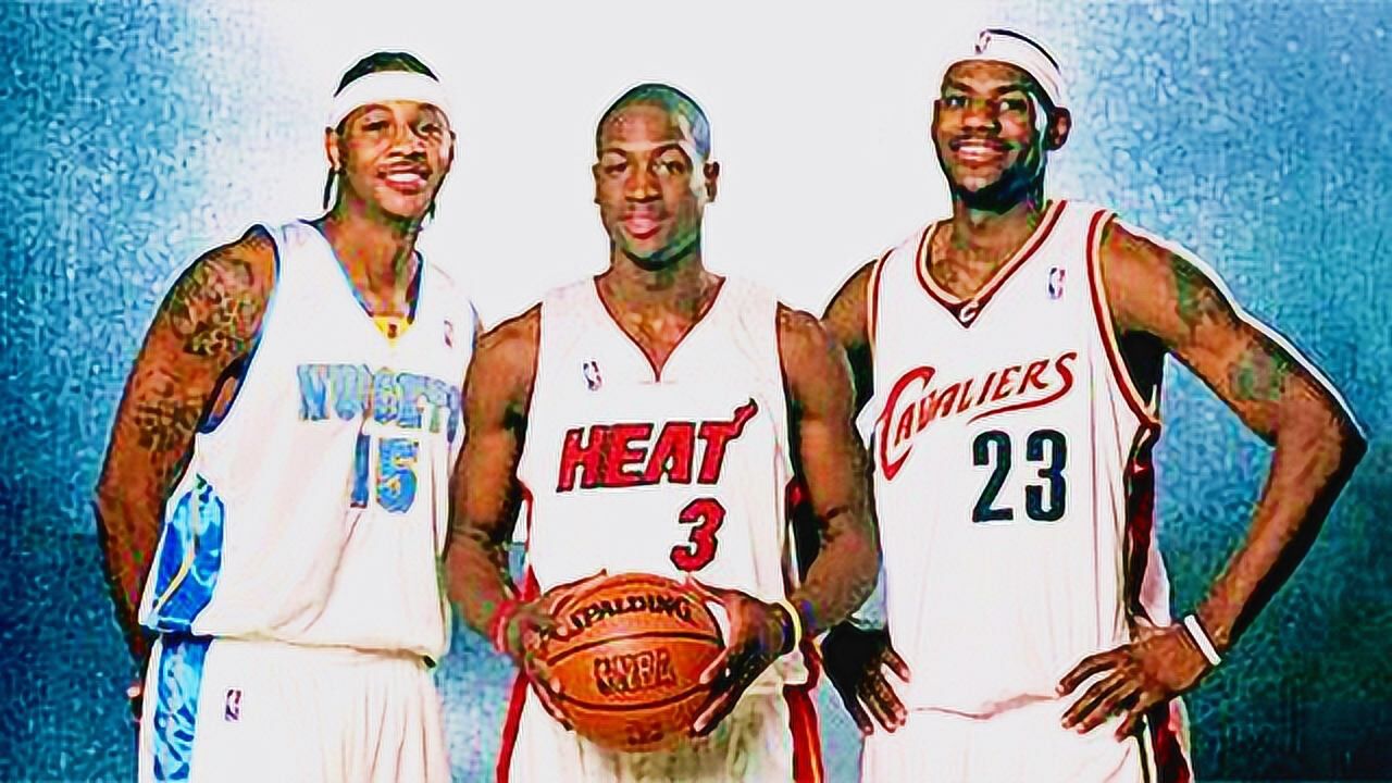 03白金一代青春不再韦德退役只是开始詹姆斯甜瓜早已不复当年