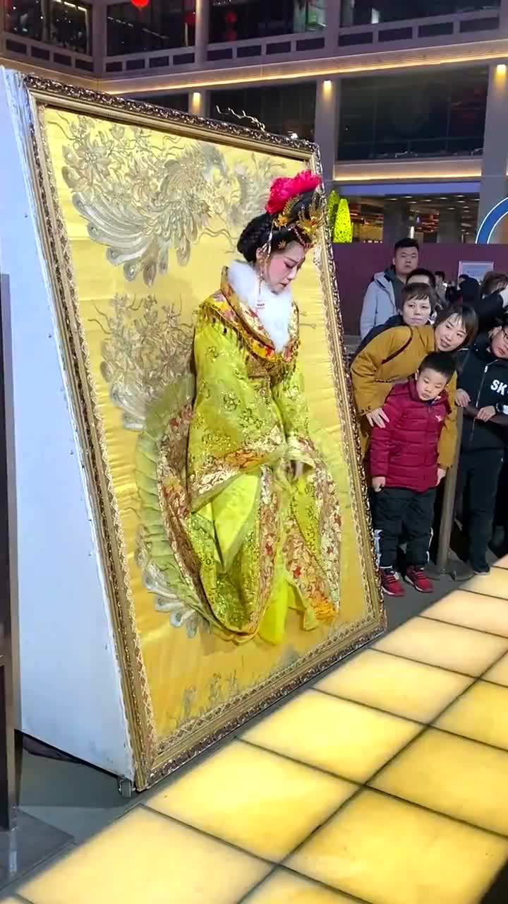 大唐不夜城的画中人杨贵妃看了都自愧不如简直美得不像话