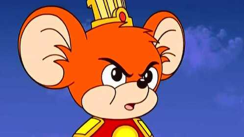 福五鼠:福福鼠太可爱了,想问题有特殊方式,他得吹泡泡糖