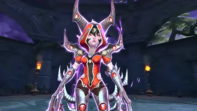 龙之谷2:牛头人被击败后,黑暗精灵显出真身,颜值真不错!