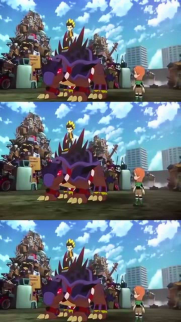 斗龙战士4卡森准备释放技能时雷吉突然出手打断了它