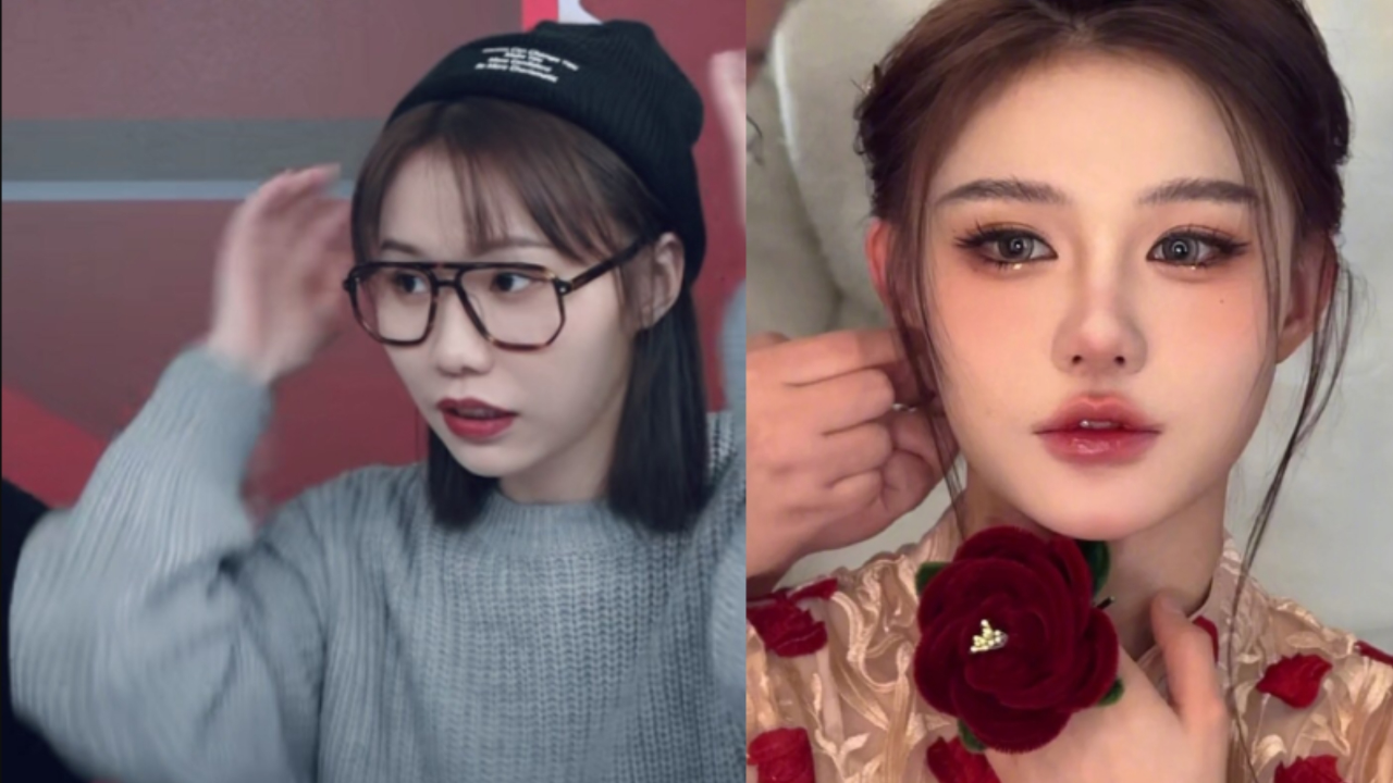 李佳琦助理旺旺化网红妆,穿旗袍变明艳,化妆师曾爆改大鹏金靖
