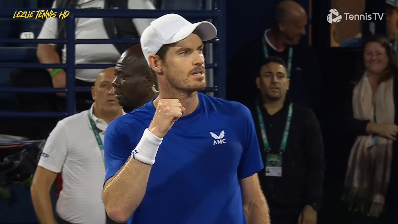 沙波轰出60记失误被穆雷逆转,英国人收获硬地500胜