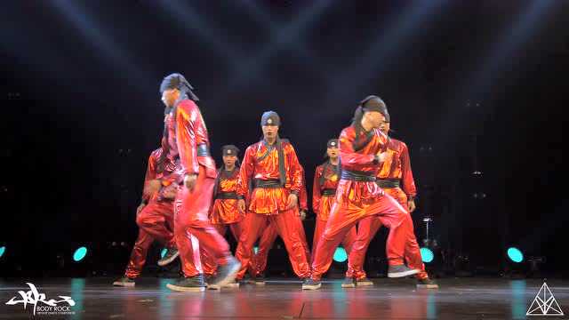 2016全美齐舞大赛冠军justjerk比赛现场神同步神控制帅炸