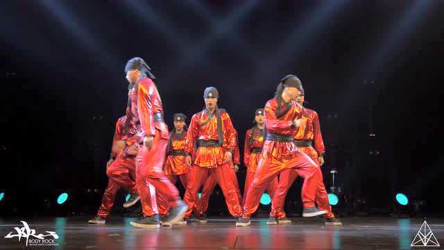 2016全美齐舞大赛冠军justjerk比赛现场神同步神控制帅炸