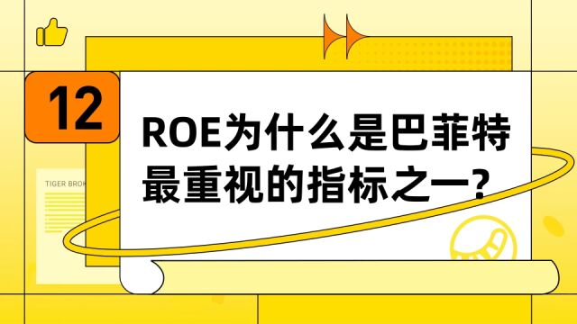 ROE为什么是巴菲特最重视的指标之一?