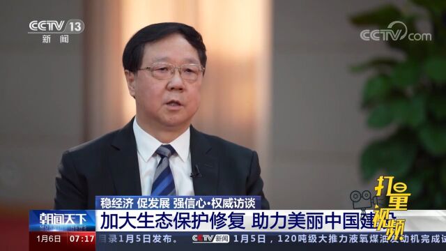 权威访谈:加大生态保护修复,助力美丽中国建设