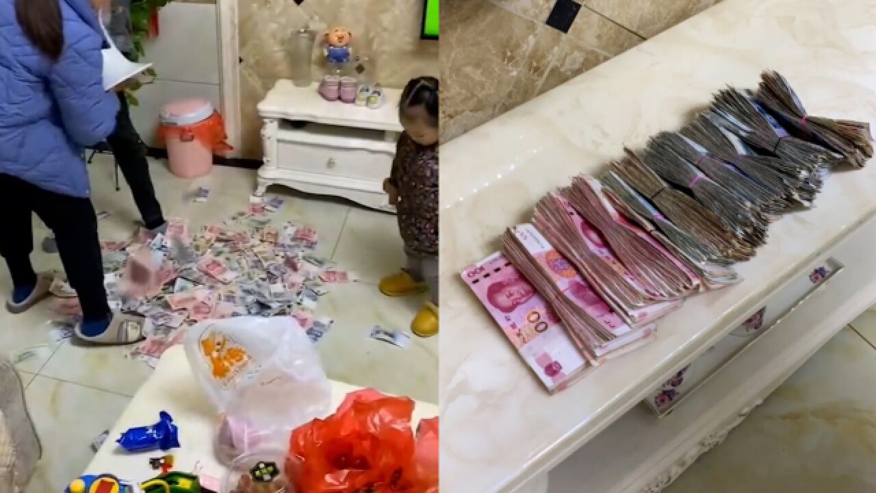 婆婆打牌赢的钱全放花瓶!年底倒出钱堆成山,大手一挥全给儿媳