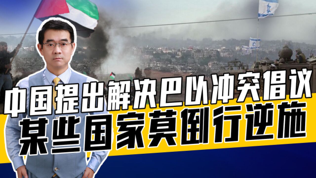中国支持巴勒斯坦成联合国正式成员国!指出解决巴以冲突关键