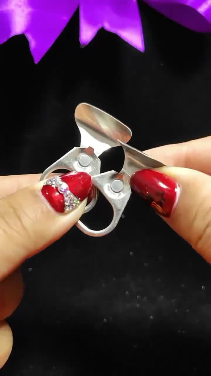 易拉环竟能编戒指