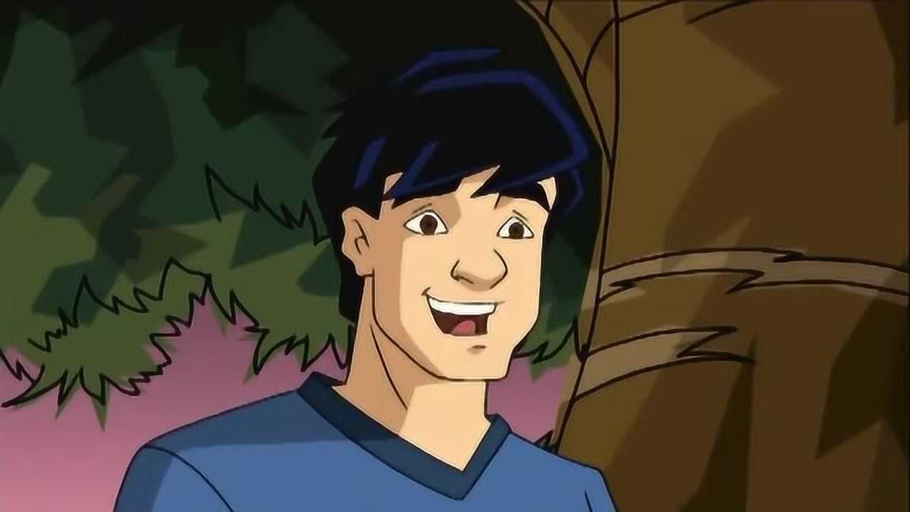 成龙历险记:成龙试图劝服他把葫芦拿来,但他非常凶狠的看着成龙