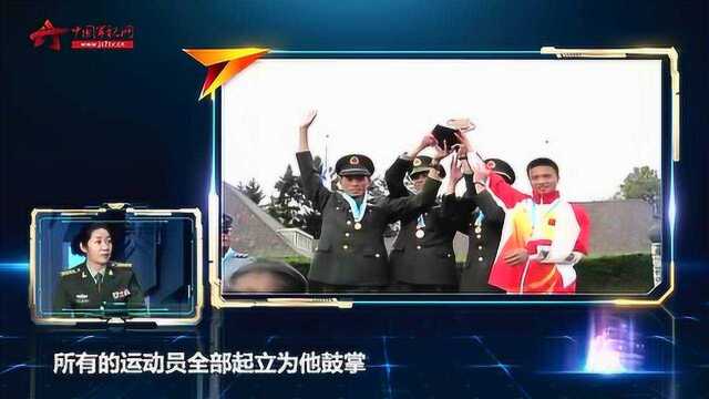 军事五项队的“战斗宣言”:拼倒争第一 站着升国旗