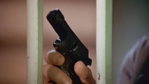 喜剧：罪犯将肥皂雕刻成手枪，挟持狱警越狱，可惜刚出门就下起了大雨