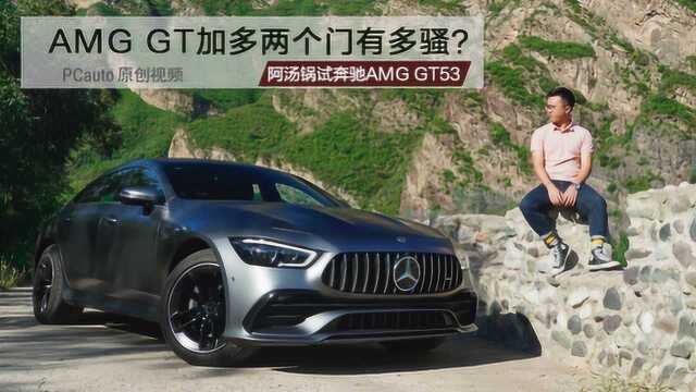 AMG GT加多两个门,魅力能放大多少倍?试奔驰AMG GT53