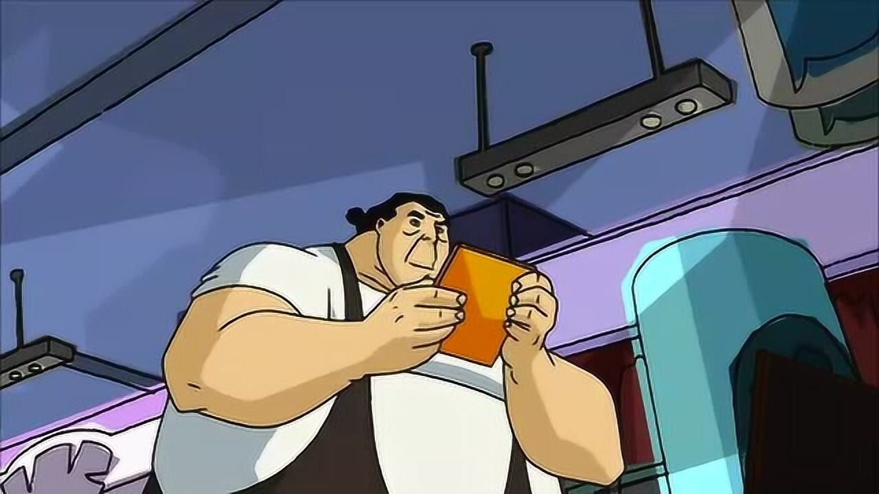 成龙历险记特鲁看着手里的图片是他最喜欢的相扑女孩