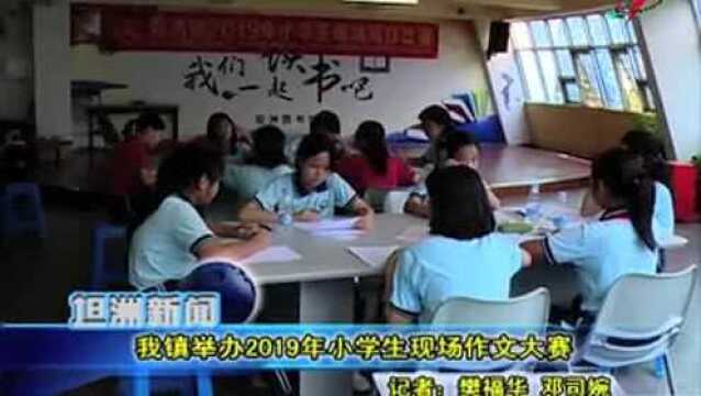 坦洲镇举办2019年小学生现场作文大赛!