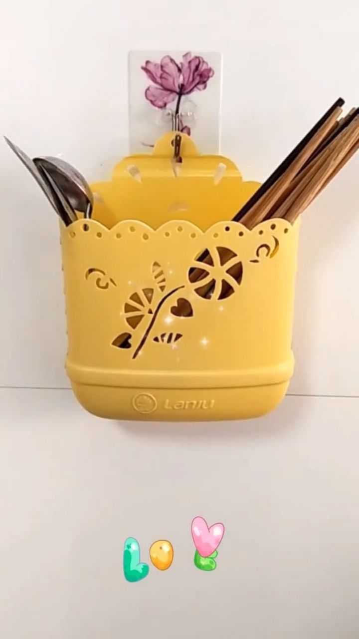 洗洁精瓶做筷子笼,美观又实用!