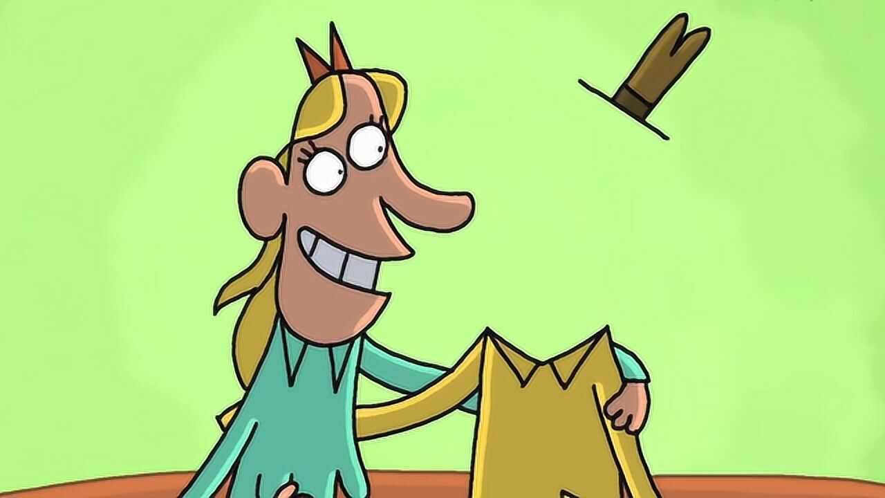 隐形人拿着玫瑰向美女表白,没想到只是看中了美女的珠宝,把珠宝都偷走