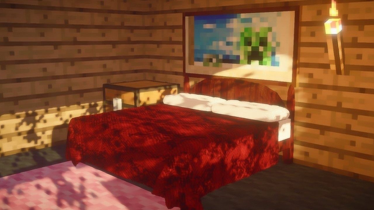 小橙子姐姐解说《MineCraft》_小橙子姐姐解说《MineCraft》_我的世界:双人床有多好,三个村民争着躺!_高清1080P在线观看 ...