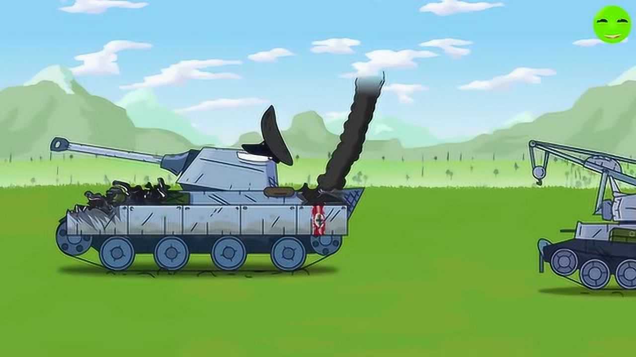 儿童坦克动画:kv5的坚守