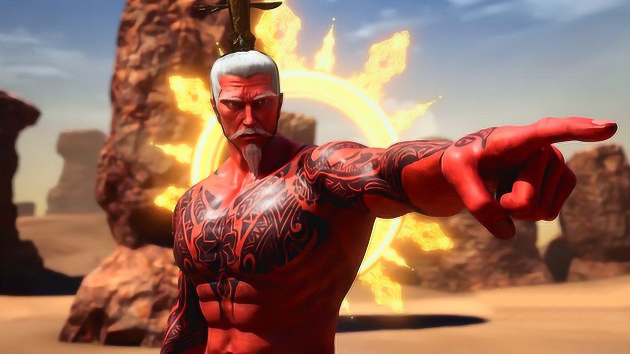 西行纪持国天王使出10多年没用过的绝招一招打败沙僧