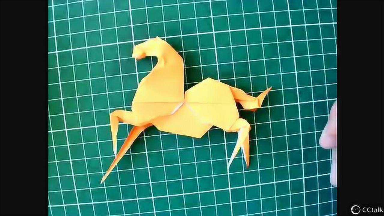 阿布分享现代折纸03小鸟基本型