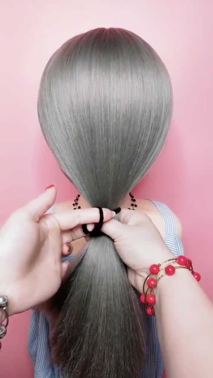 学会这招,帮女朋友扎头发,简单一步搞定