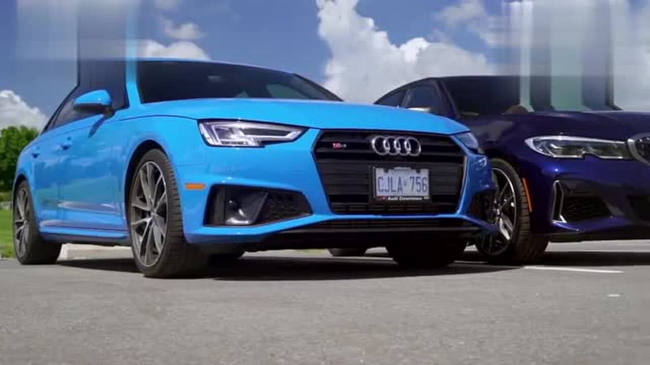 奔驰amgc43,奥迪s4和宝马m3放一起比较