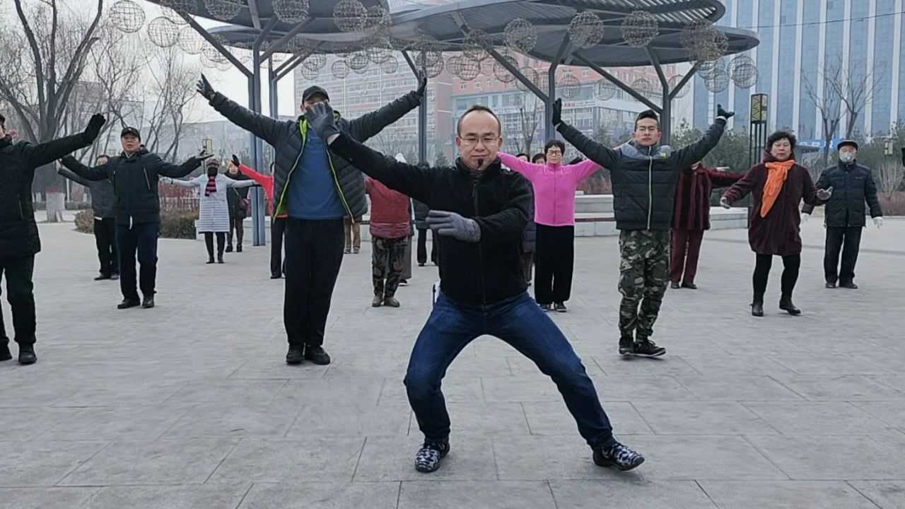 赵宇新疆舞男子教学