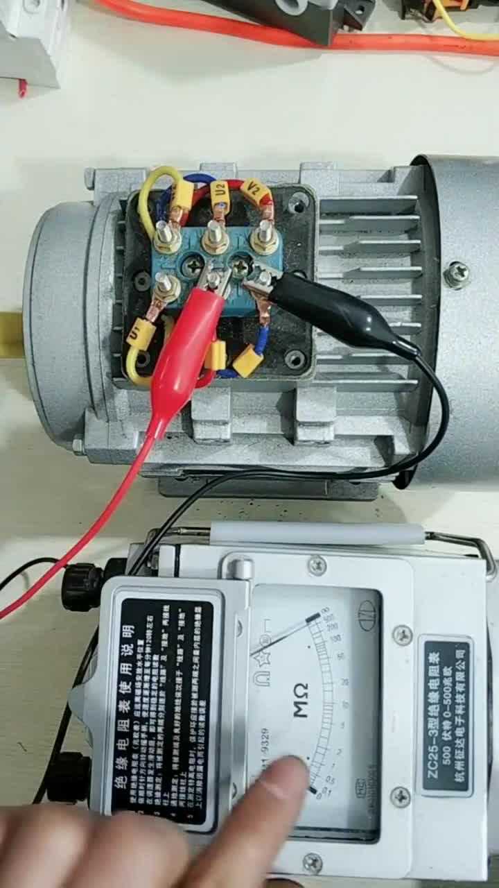 电工知识兆欧表测380电机的好坏