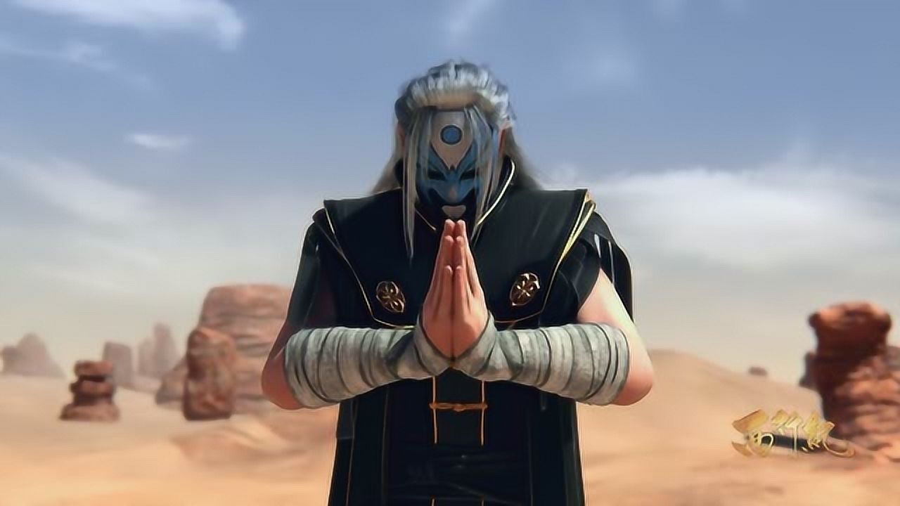 西行纪沙悟净很感谢东方将军临走前还向他拜别