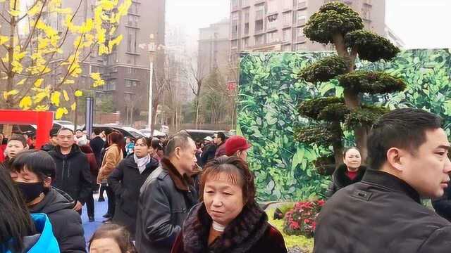 四川南充:楼盘活动现场,人们排起了长队,是什么吸引他们