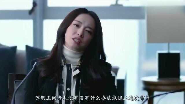 明玉公司审计竟是亲二嫂朱丽,明玉当众挑明与朱丽的关系