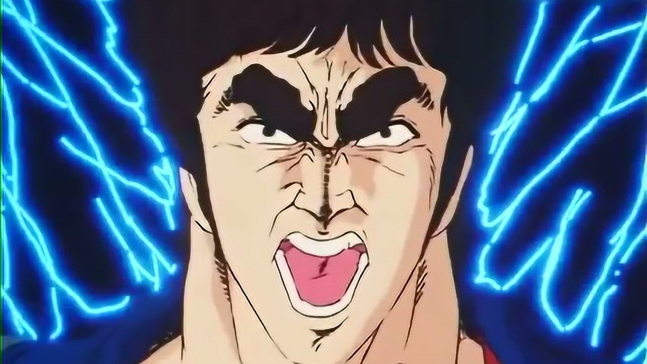 北斗神拳健次郎和拳王拉奥各自气场全开霸气无双的斗气互拼