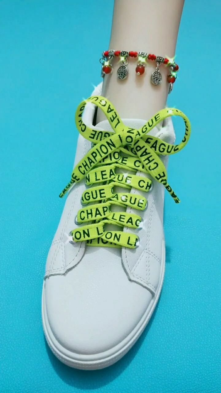 鞋带太长可以这么系,绝对时尚又好看