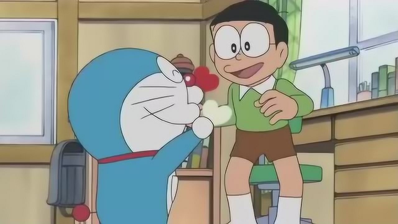 《哆啦a梦》哆啦a梦拿出情侣测试徽章给大雄,能不能帮上大雄呢?