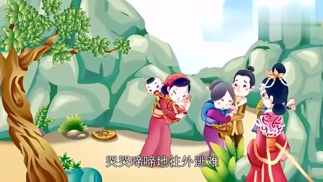 中国经典童话;《神女瑶姬》看看吧