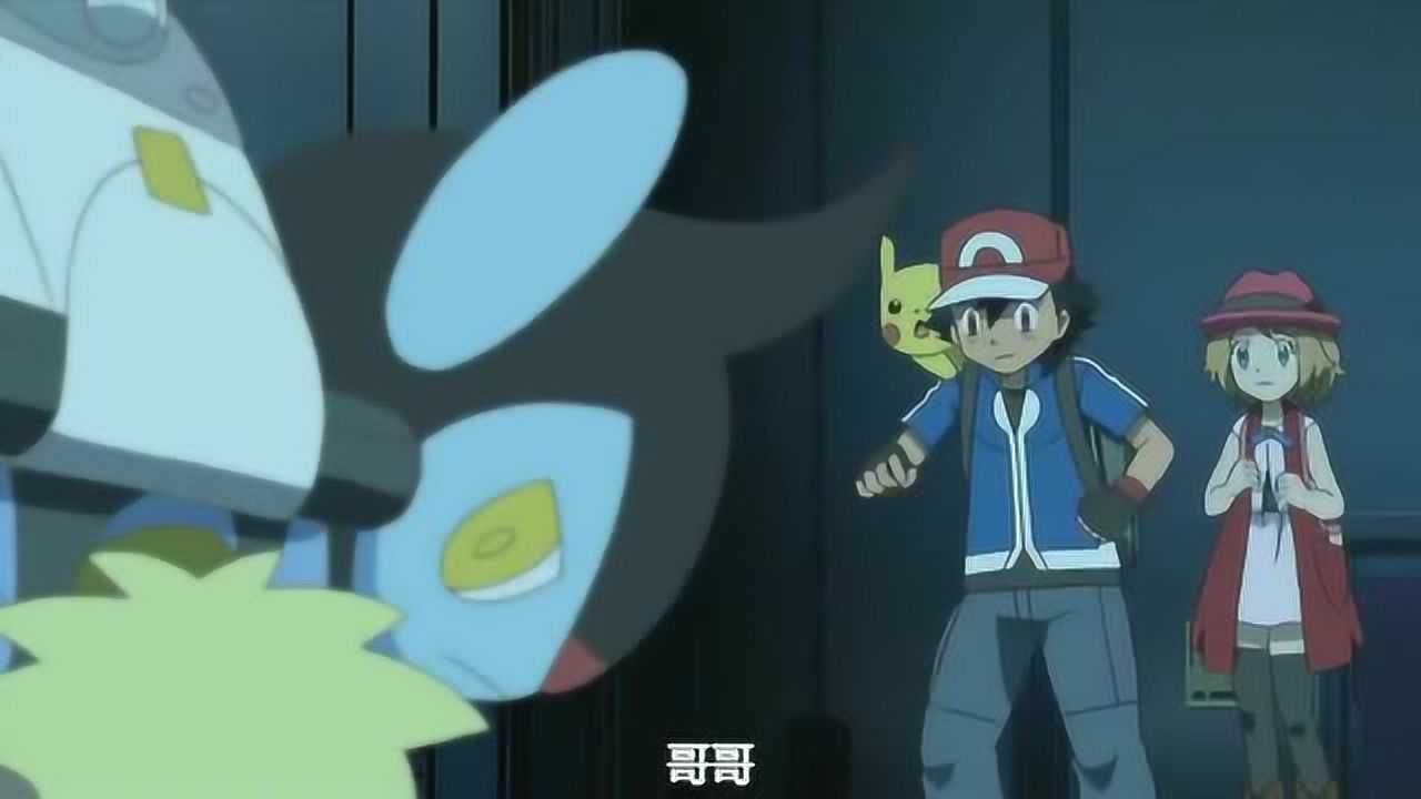 宝可梦电光狮发出光芒这么危急的关头驮着希特隆的他进化了