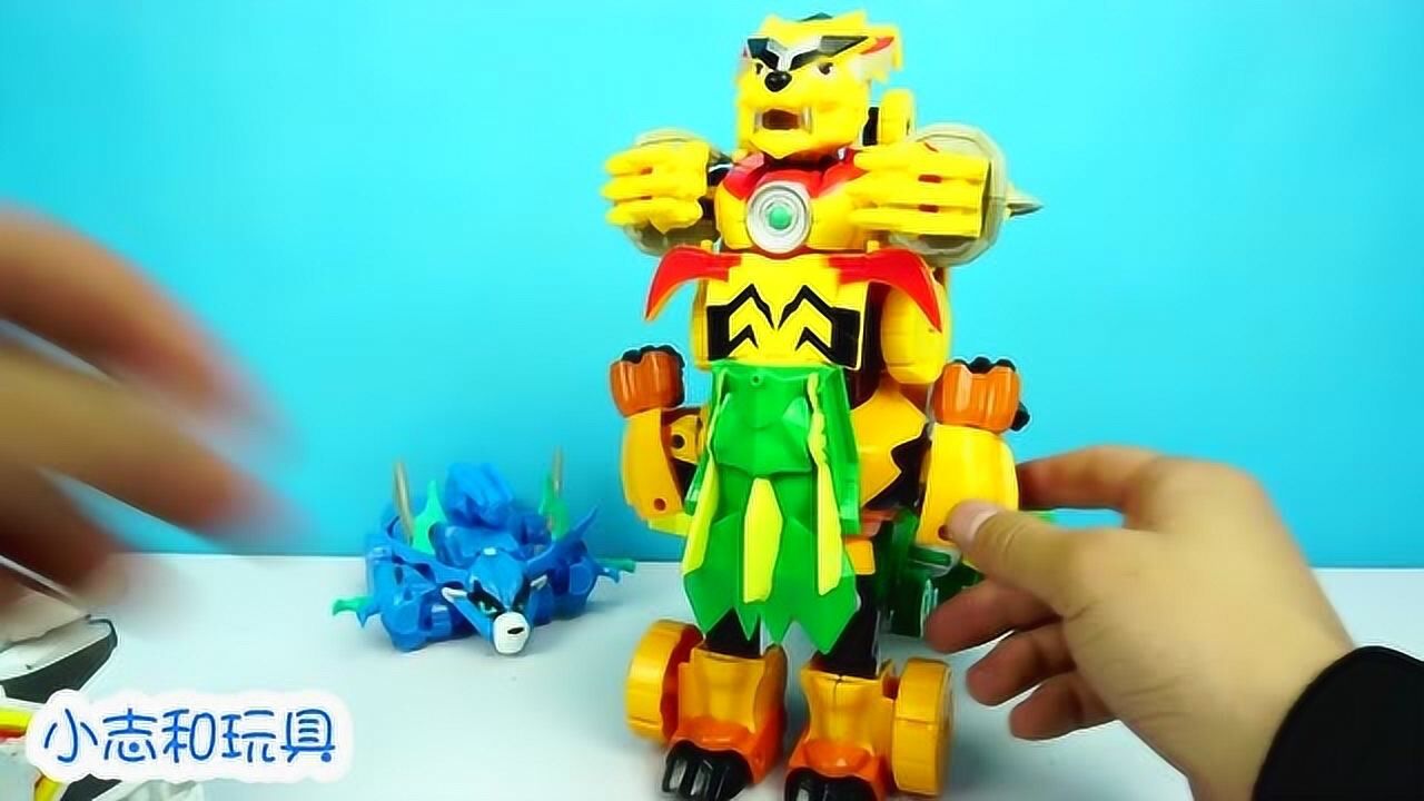 超星萌宠猪猪侠五灵卫合体五灵王_高清1080P在线观看平台_腾讯视频