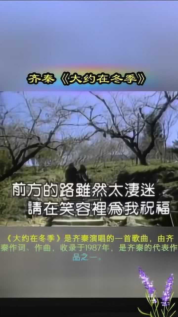 大约在冬季齐秦