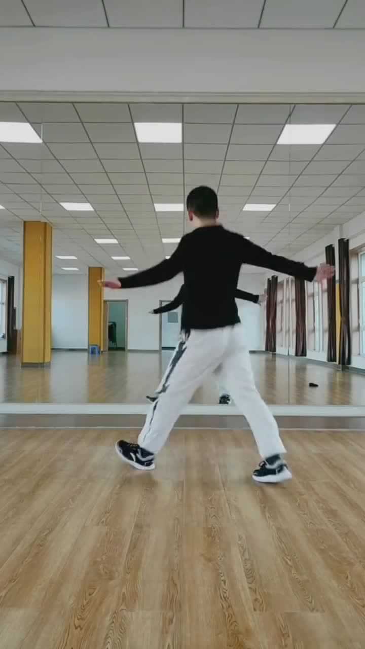 曳步舞基本步教程