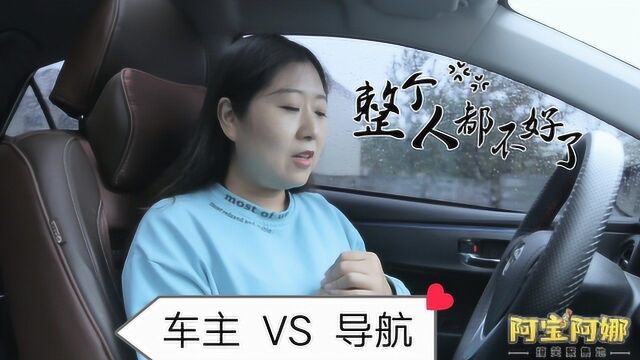 美女请教导航如何骂人,没想美女被导航的话气笑,真逗