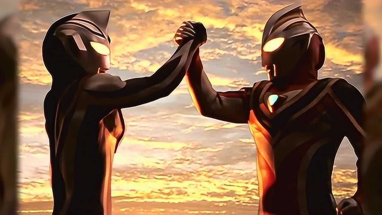 平成奥特曼迪迦盖亚戴拿我们是最强的奥特曼不服来战