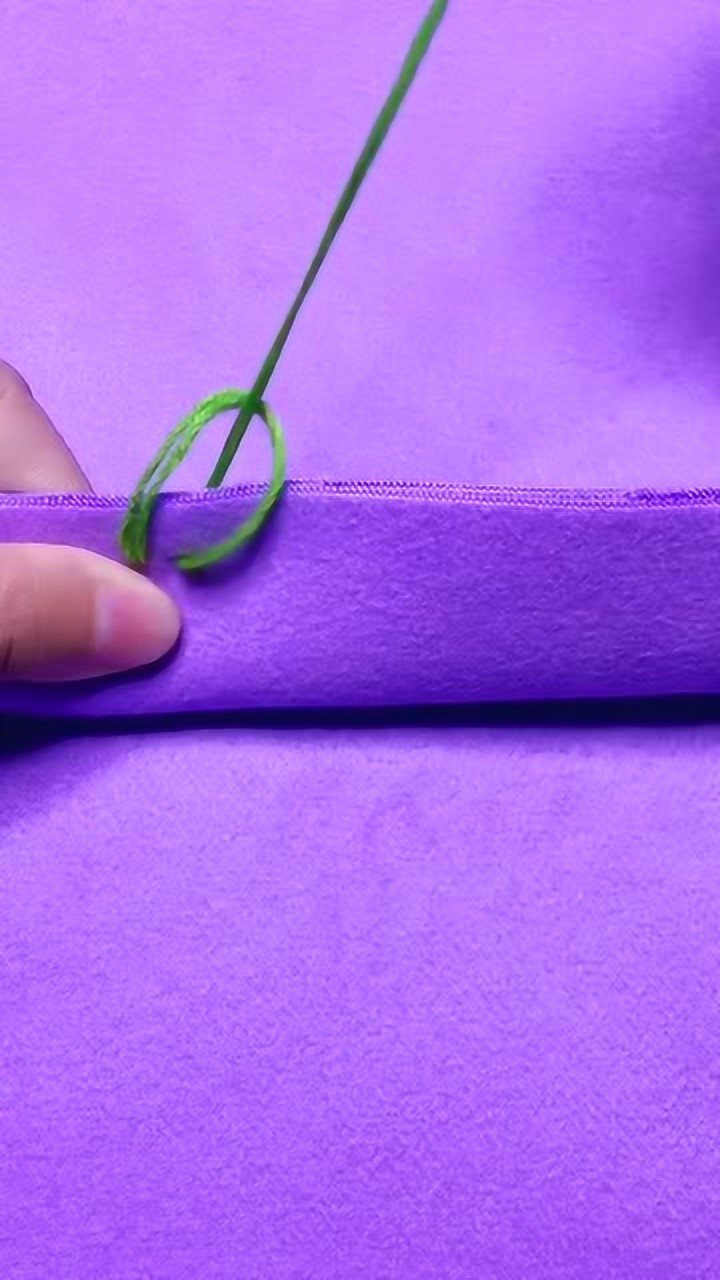 这种封边针法应该没几个人会!