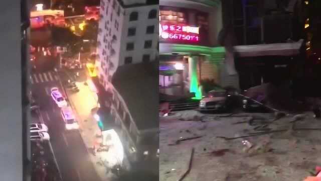 大厦空调爆炸致1死10伤,周边建筑剧烈晃动,监控记录下了画面!