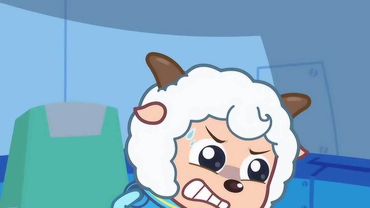 喜羊羊与灰太狼灰太狼好搞笑用牙齿封住自己的嘴巴