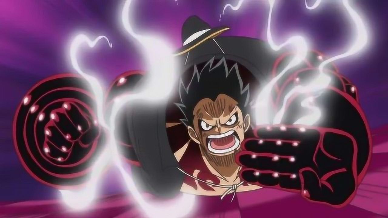 海贼王路飞唯一开挂般的技能光环都是因为卡普的武装色霸气